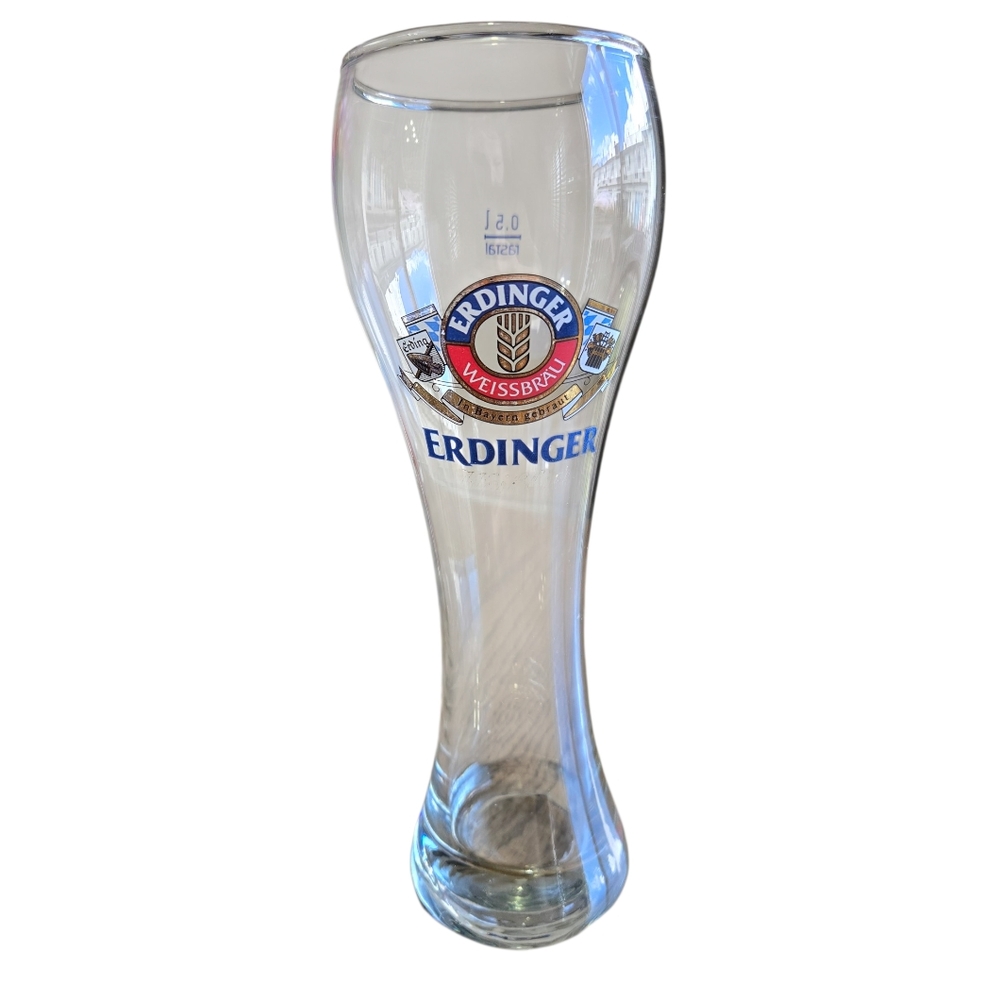 Erdinger Weissbräu 10 Inch Beer Glass - In Bayern Gebraut